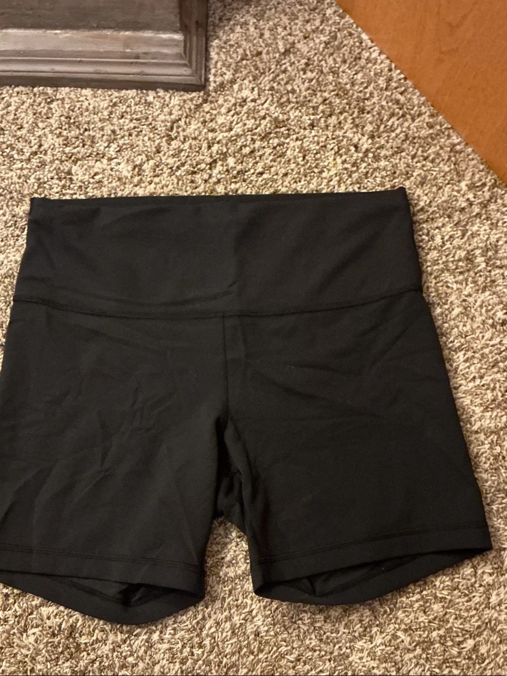 lululemon athletica Black High-Rise Performance Shorts